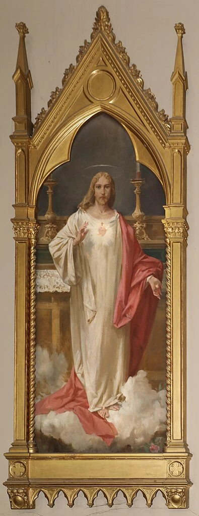 Sacro Cuore di gesù - chiesa della Sacra Famiglia, Firenze